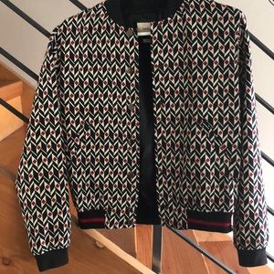 ba&sh bomber jacket barely worn